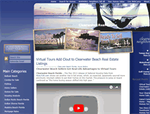 Tablet Screenshot of clearwaterrealestatetampahomes.com